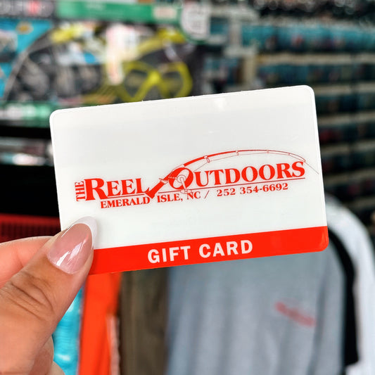 The Reel Outdoors Gift Card (Can be used IN-STORE only)